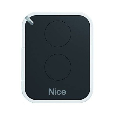 NICE TELECOMANDO RADIOCOMANDO 2 CANALI 433.92MHZ COLORE GRAFITE