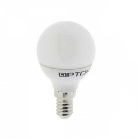 OPTONICA LED BULB G45 E14 6W/175-265V 240° LUCE FREDDA 6000K