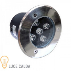 OPTONICA 5W / 220V LED DA ESTERNO BUILT-IN SPOTLIGHT LUCE CALDA 2700K -IP65