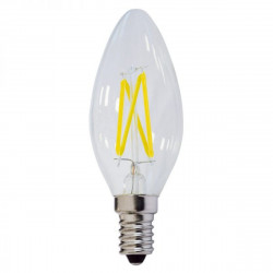 OPTONICA  LED CANDELA C35 4W 400LM E14 175-265V LUCE CALDA 2700K- FILAMENT