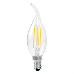 OPTONICA LED CANDELA C35 4W 400LM E14 175-265V LUCE FREDDA 6000K -FILAMENT