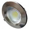 OPTONICA 30W LED COB DOWNLIGHT ROUND, LUCE BIANCA NEUTRA - INOX
