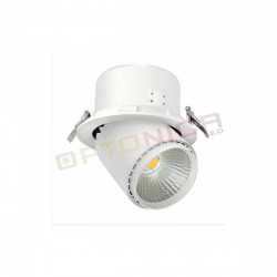 OPTONICA  35W LED COB DOWNLIGHT, ROTATABLE, LUCE BIANCA CALDA - CITIZEN CHIP