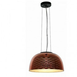 OPTONICA 3D GLASS UMBRELLA PENDANT -  COPPER SEAGULL D400xH200mm