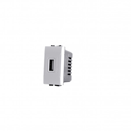 PRESA USB 5V  2A 829B COMPATIBILE BTICINO LIVING INTERNATIONAL E LIGHTBIANCO
