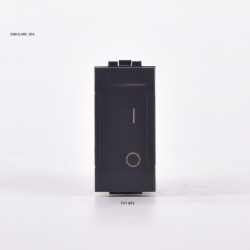 INTERRUTTORE BIPOLARE 01 (16A-250V) 802N COMPATIBILE BTICINO LIVING INTERNATIONAL NERO