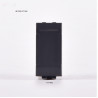 INTERRUTTORE UNIPOLARE (16A-250V) 801N COMPATIBILE BTICINO LIVING INTERNATIONAL NERO