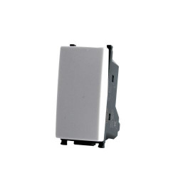 PULSANTE 605B COMPATIBILE VIMAR PLANA BIANCO