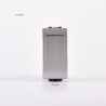 PULSANTE UNIPOLARE (10A-250V) 805N COMPATIBILE BTICINO LIVING INTERNATIONAL ARGENTO