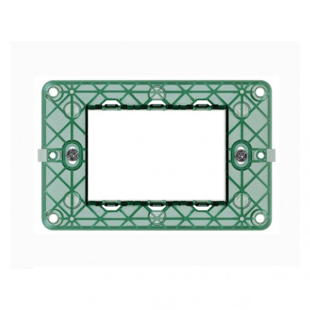 SUPPORTO 3 POSTI COMPATIBILE VIMAR PLANA