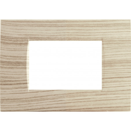 PLACCA 1007-17 7P ABETE COMPATIBILE BTICINO LIVING INTERNATIONAL E LIGHT IN TECNOPOLIMERO