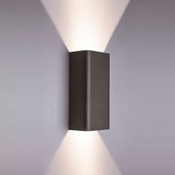 Applique biemissione BERGEN graphite 9707 Nowodvorski 2x Gu10