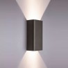Applique biemissione BERGEN graphite 9707 Nowodvorski 2x Gu10