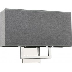 Applique HOTEL grey 2x E27 9304 Nowodvorski