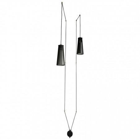 DOVER black II 9263 Nowodvorski 2x GU10