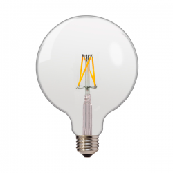 OPTONICA  LED BULB G125 6.5W 810LM E27 175-265V LUCE NATURALE 4500K FILAMENT