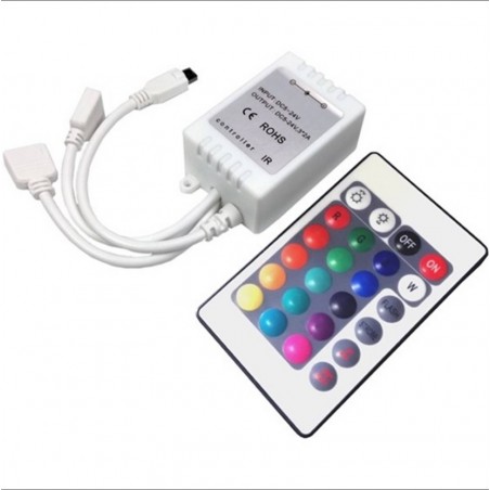 OPTONICA REMOTE CONTROL LED STRIP RGB - 16 BUTTONS 72W 12V 6A 6303