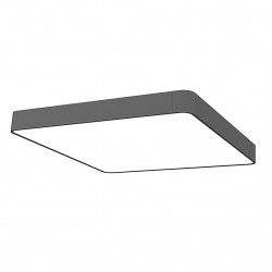 NOWODVORSKI PLAFONIERA SOFT LED COLOR graphite LUCE CALDA 3000K  60x60 9528