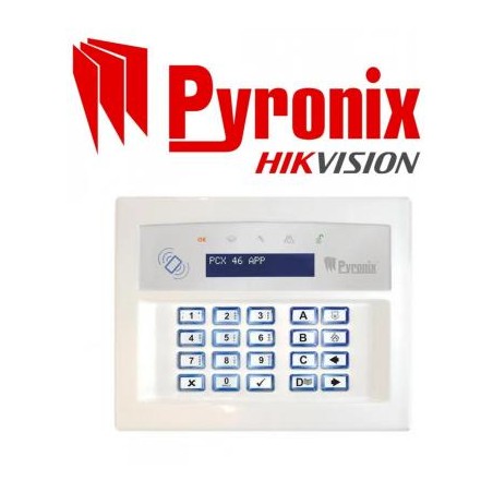 HIKVISION PYRONIX PCX-LCDP/W TASTIERA LCD FILARE PER CENTRALI PCX