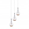 ZUMA LINE Pendant lamp PERLE P0226-03B-F4RK