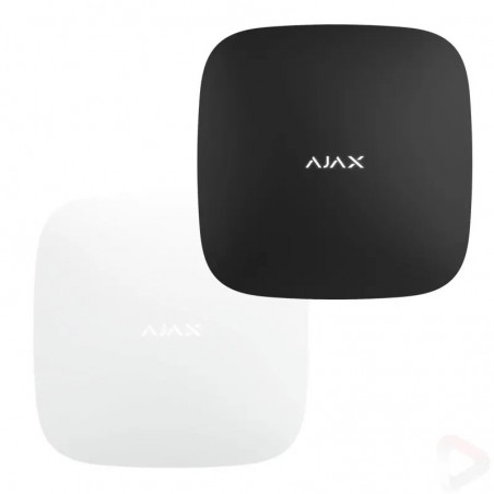 AJAX HUB  W - CENT.RADIO 4 CH INVIO NOTIF.ETHERNET E GPRS - BIANCO 38247