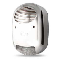 INIM Air2-Hedera-FM SIRENA WIRELESS BIDIREZIONALE PER ESTERNO CON ANTISCHIUMA EFFETTO METALLO