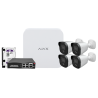 AJAX NVRKIT108B-4 Kit di videosorveglianza Ajax 8 CH. 4 telecamere bullet da 4 Mpx HD 1TB  POE 4CH