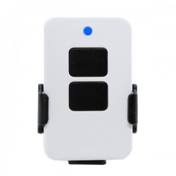 ACM RADIOCOMANDO 433MHZ TX2 2 TASTI COLORE BIANCO TX2