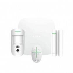 AJAX STARTERKIT-CAM-4G-W  KIT ALLARME WIRELESS 4G HUB2