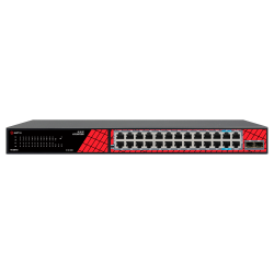 Safire Switch Hi-PoE 24 porte + 2.5GE SFP Uplink + 2 Uplink RJ45