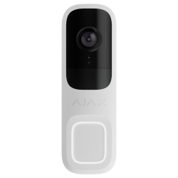 AJAX AJ-DOORBELL-4-W 66390 CITOFONO CAMPANELLO WIFI IP 4 MPX CON IA INTEGRATA