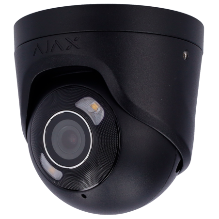 AJAX AJ-TURRETCAM-5-HL-B TELECAMERA TURRET IP 5 MPX DUAL ILLUMINATOR IR E LUCE BIANCA 50 MT.