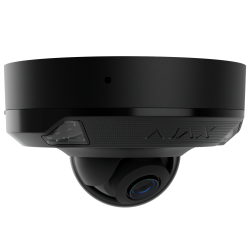 AJAX AJ-DOMECAM-MINI-8-HL-B TELECAMERA IP MINI DOME 2.8mm 8 MPX COLORE NERO DUAL ILLUMINATOR 50 MT.