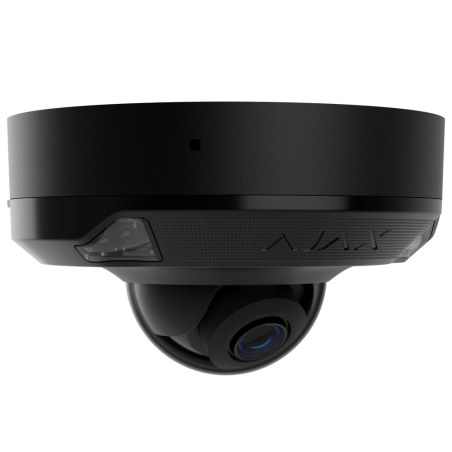 AJAX AJ-DOMECAM-MINI-8-HL-B TELECAMERA IP MINI DOME 2.8mm 8 MPX COLORE NERO DUAL ILLUMINATOR 50 MT.