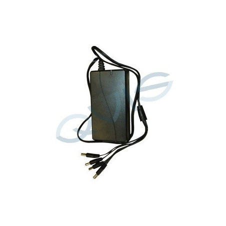 QVIS ALIMENTATORE STABILIZZATO 12V 5Ah 4 USCITE PSU5-4WAYB