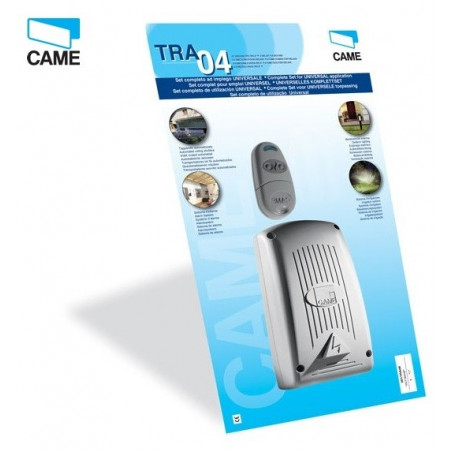 CAME KIT COMANDO RADIO UNIVERSALE PER SERRANDE 001TRA04