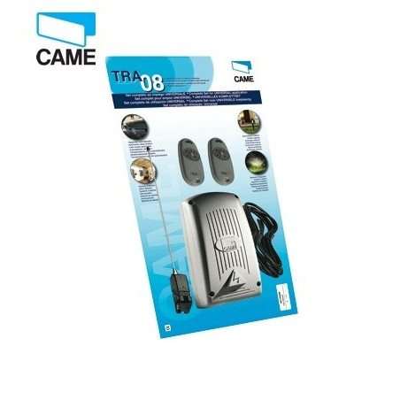 CAME SISTEMA COMPLETO RADIO 4 CANALI 433MHZ 001TRA08
