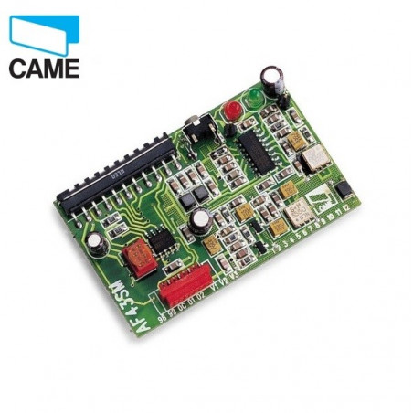 CAME SCHEDA RADIOFREQUENZA CON EEPROM 128 CODICI UTENTI 001AF43SM