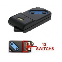 TELECOMANDO RADIOCOMANDO ORIGINALE FAAC 2 TASTI 868MHz DIP SWITCH TM2 868-DS
