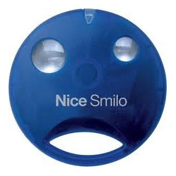 TELECOMANDO RADIOCOMANDO ORIGINALE NICE 2 TASTI 433MHz SMILO 2 CONF.2 PZ.