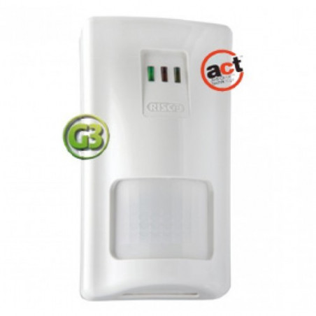 ROKONET RISCO RIVELATORE IWISE ANTIMASCHERAMENTO  DOPPIA TECNOLOGIA  COPERTURA 15M RK815DTG300B