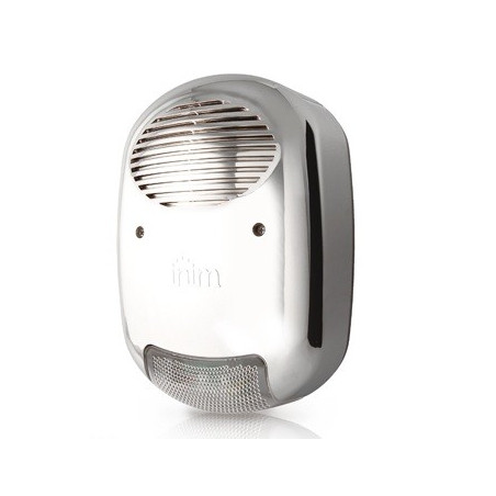 INIM IVY-FM SIRENA AUTOALIMENTATA DA ESTERNO CON ANTISCHIUMA EFFETTO METALLO IVY-FM