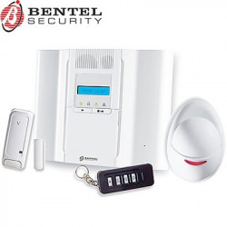 BENTEL KIT ANTIFURTO RADIO SERIE BW 64 ZONE + RADIOCHIAVE + CONTATTO + RIVELATORE BW64-K