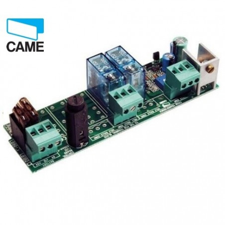 CAME SCHEDA DI COLLEGAMENTO DI 2 BATTERIE DI EMERGENZA 12V 1,2 AH LBF40 002LBF40