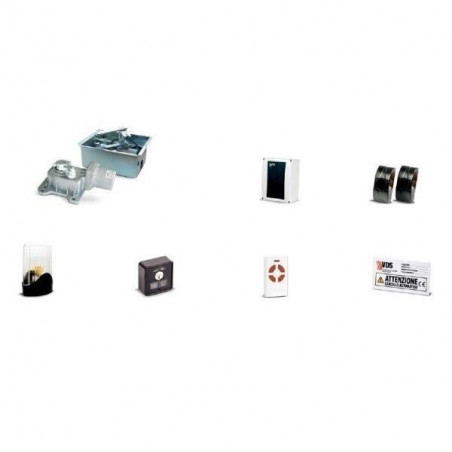 VDS KIT UNDER V 2 ANTE PER CANCELLI A BATTENTI FINO A 5 mt 121994-1