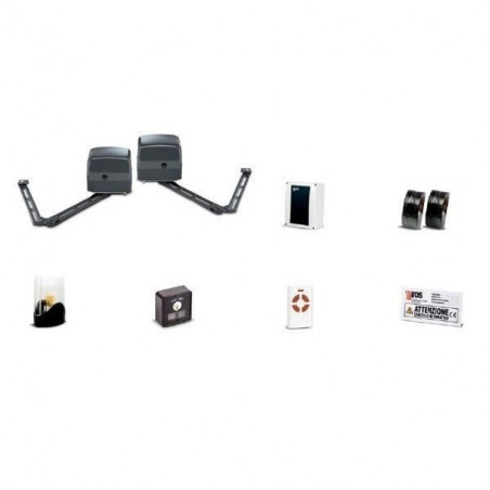 VDS KIT XNODO 2 ANTE PER CANCELLI A BATTENTE FINO A 5 mt, 24 V 112564-24