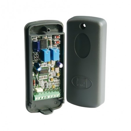 CAME RICEVENTE BICANALE A 433,92 MHZ DA ESTERNO -12-24V AC/DC 001RE432TW