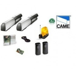 CAME KIT AUTOMAZIONE COMPLETO CANCELLO A BATTENTE FINO A 3M PER ANTA 230V 001U7090