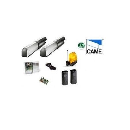 CAME KIT AUTOMAZIONE COMPLETO CANCELLO A BATTENTE FINO A 3M PER ANTA 230V 001U7090