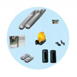 CAME KIT AUTOMAZIONE PER CANCELLI A BATTENTE AXO FINO A 3 METRI 001U7336